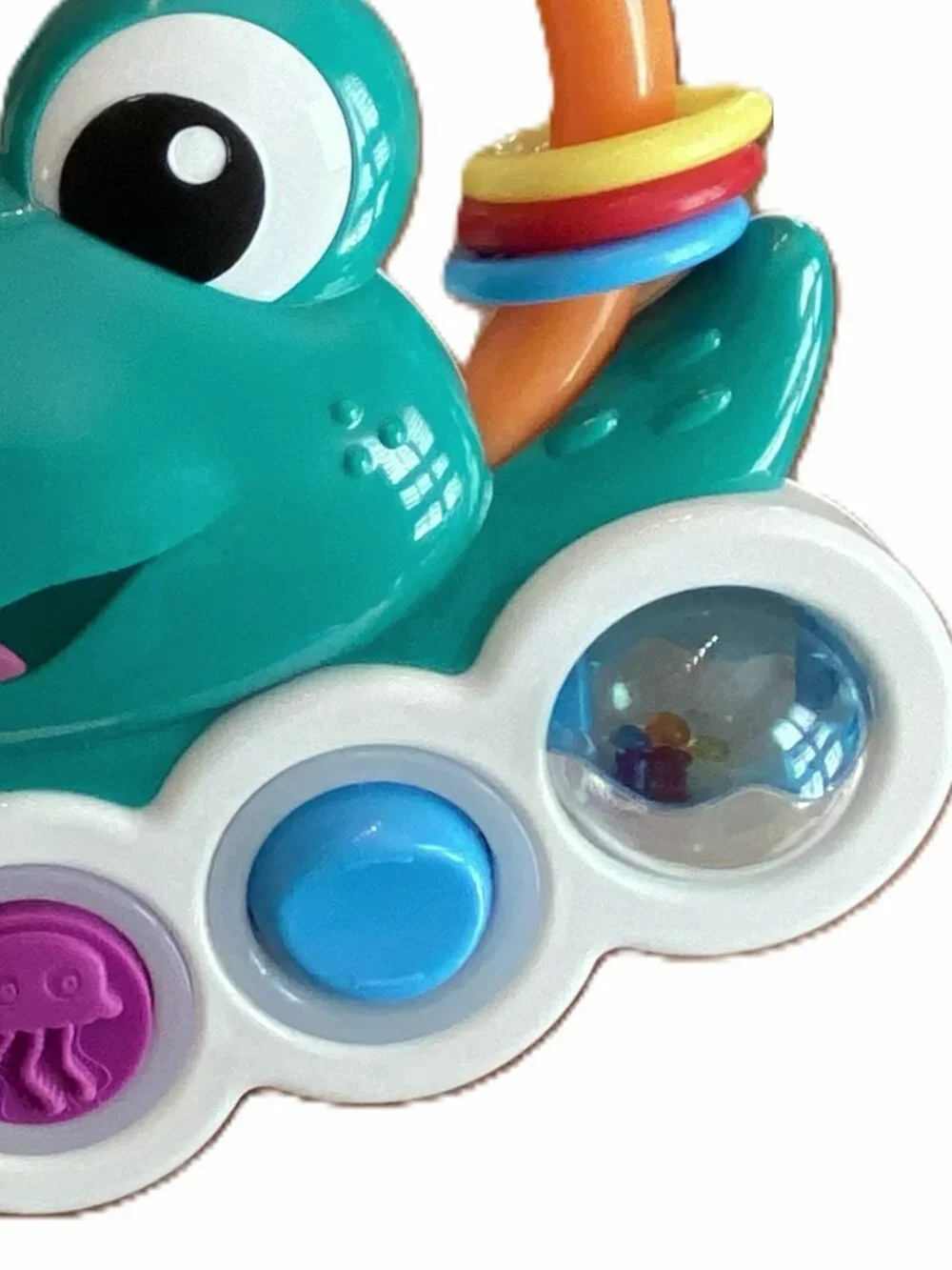 Baby Einstein Ocean Explorers Neptune's Busy Bubbles Activity Toy, Sensory